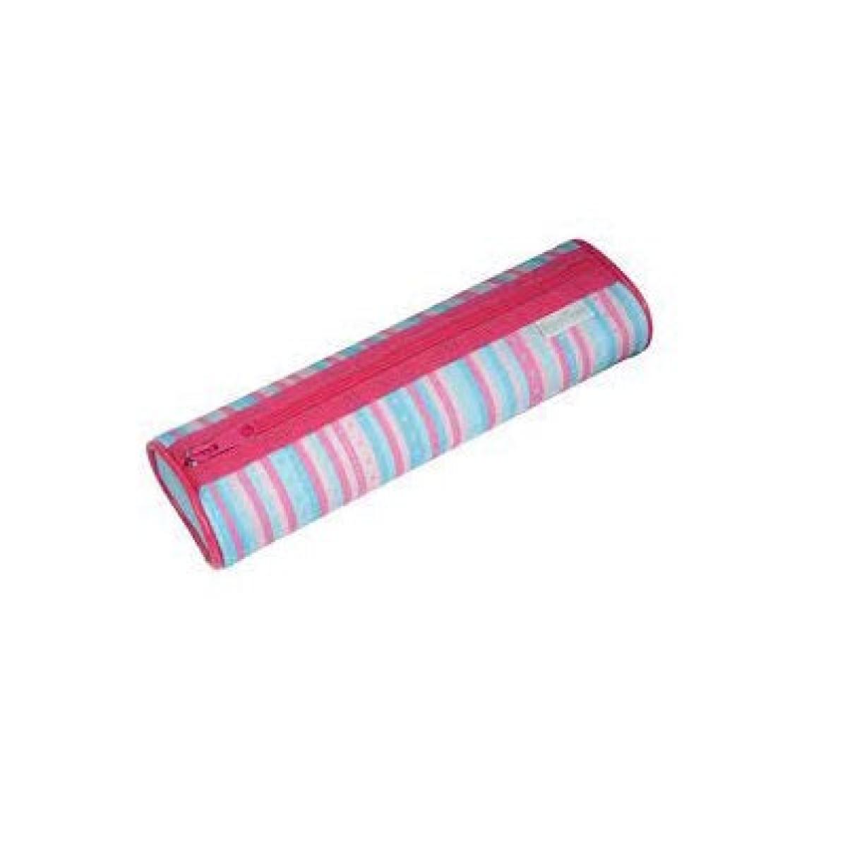 Candy Stripe Oval Pencil Case