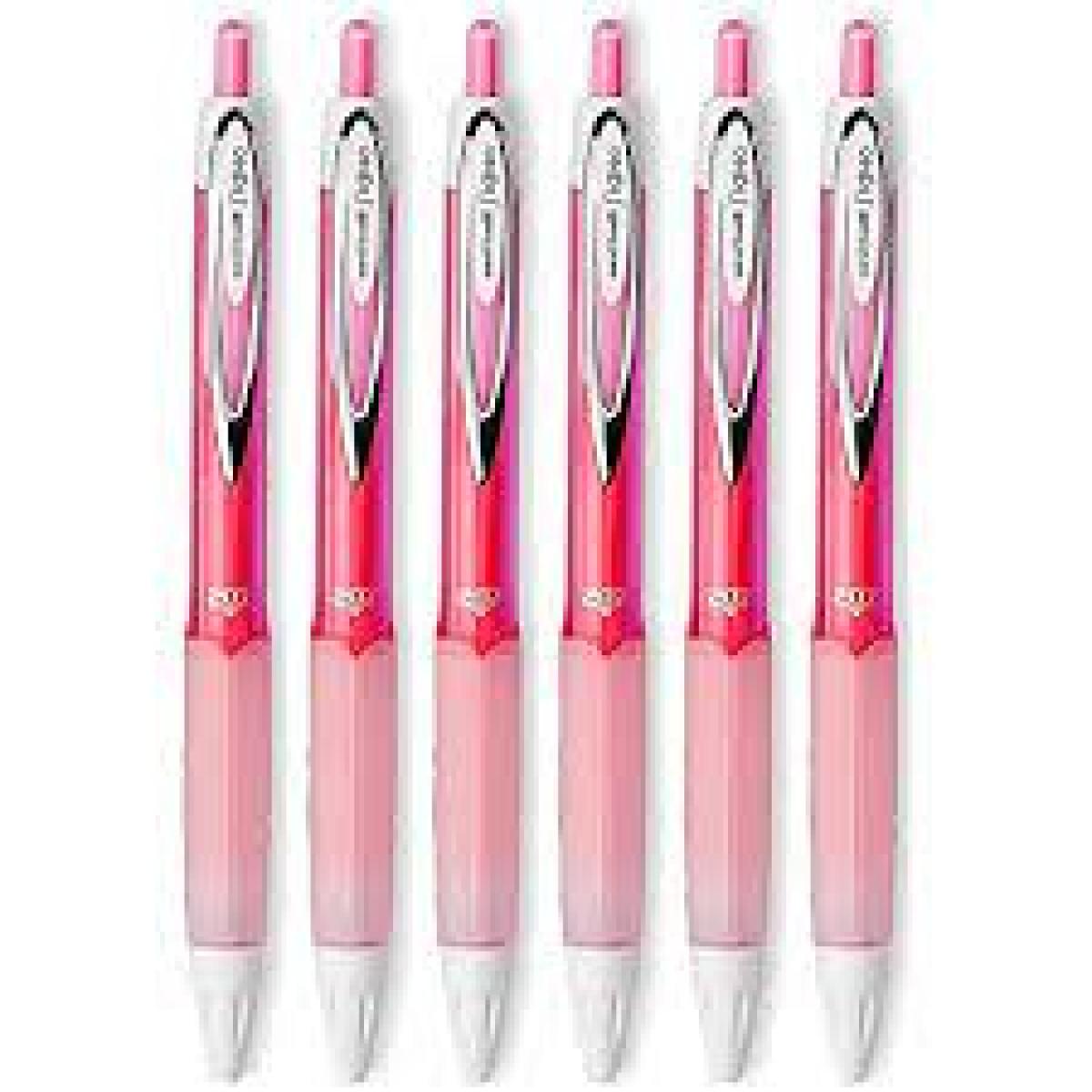 Signo Fancy Retractable Pen 0.7 mm - Pink