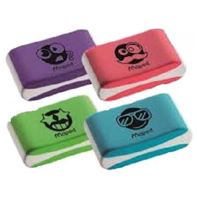 Eraser Soft Essentials Assorted Colours Display