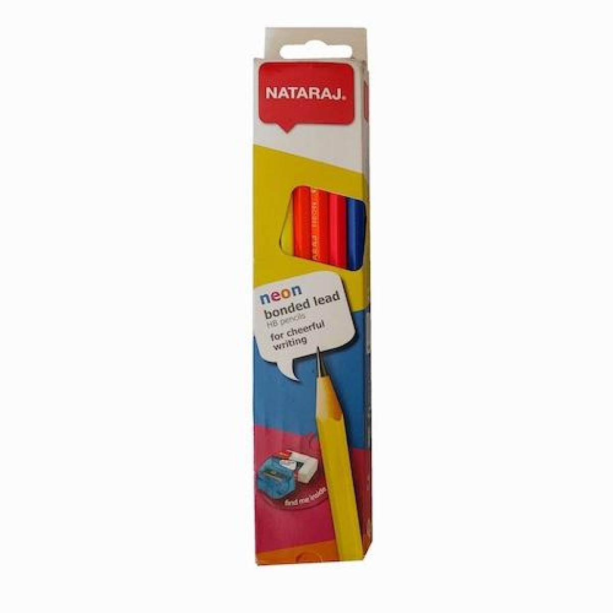 Neon HB Pencils x12