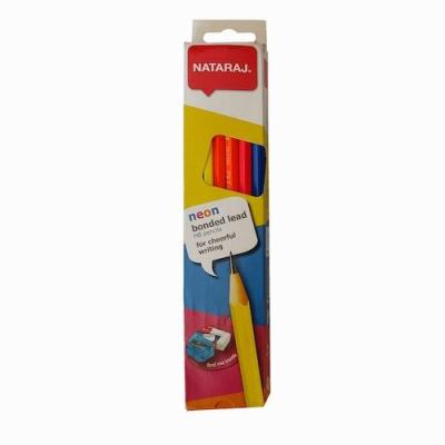 Neon HB Pencils x12