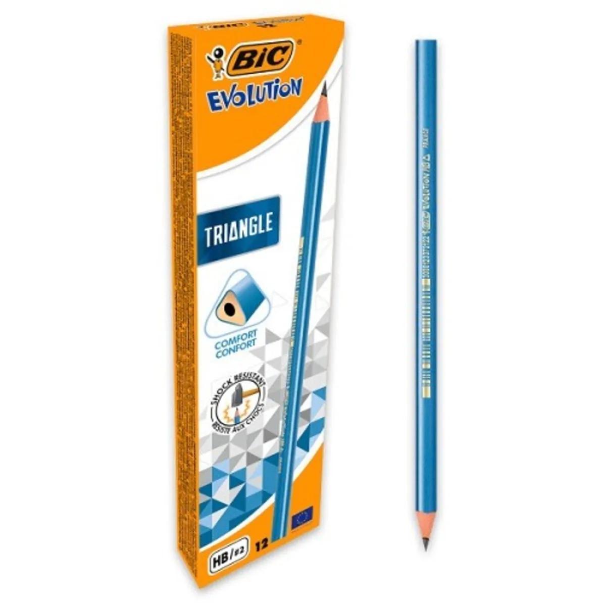 Evolution Triangle HB Pencils x12