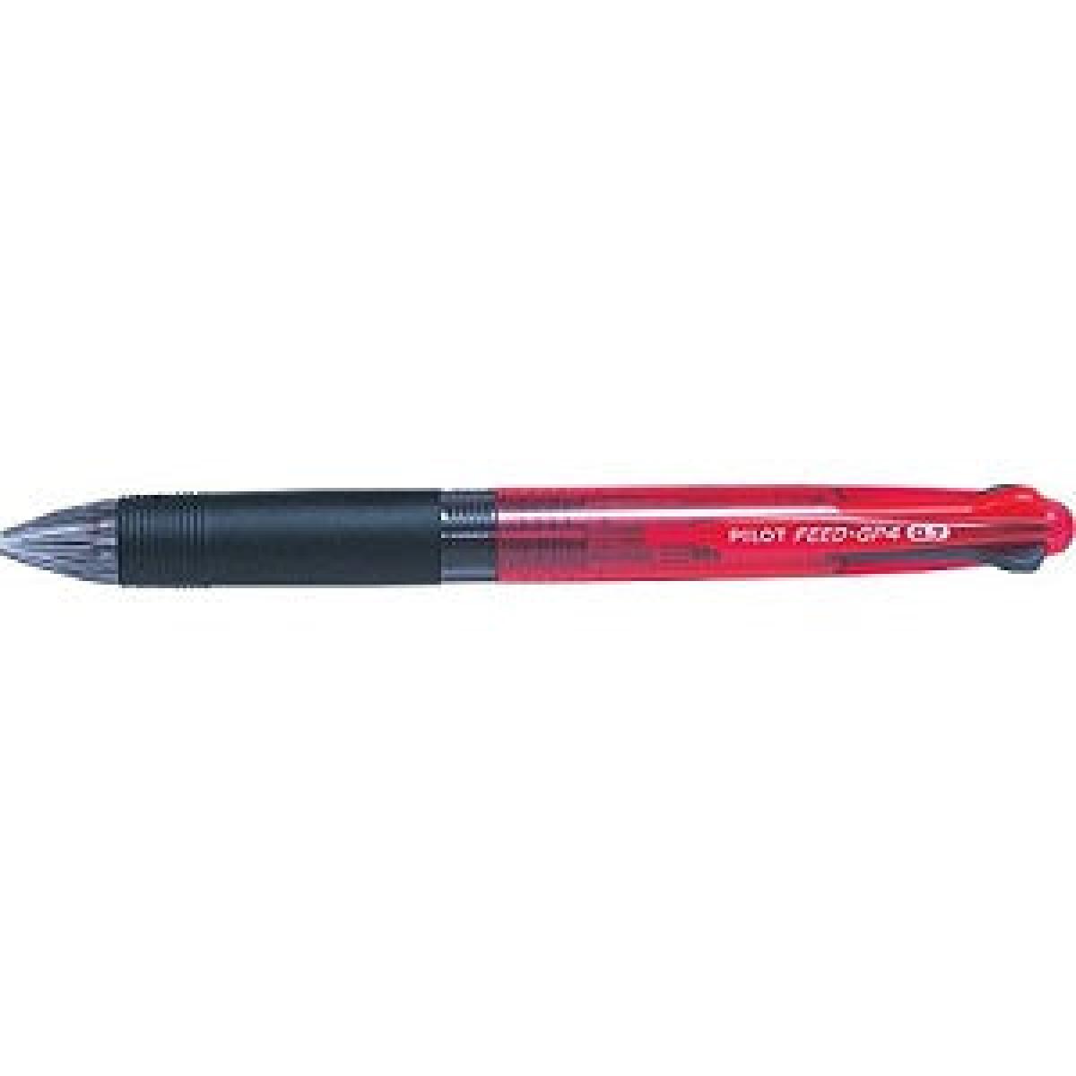 Feed GP4 4 Colour Pen - Red