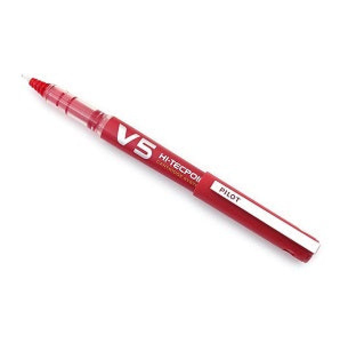 V5 Hi-Tech Pen 0.5 mm - Red