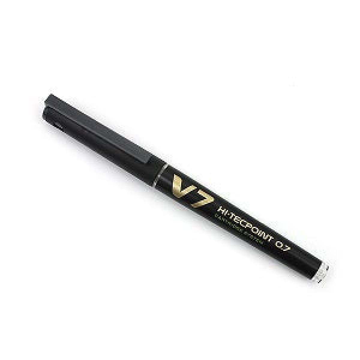 V7 Hi-Tech Pen 0.7 mm - Black