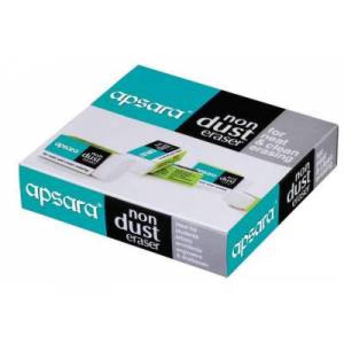 Apsara Non-Dust Jumbo Eraser x20