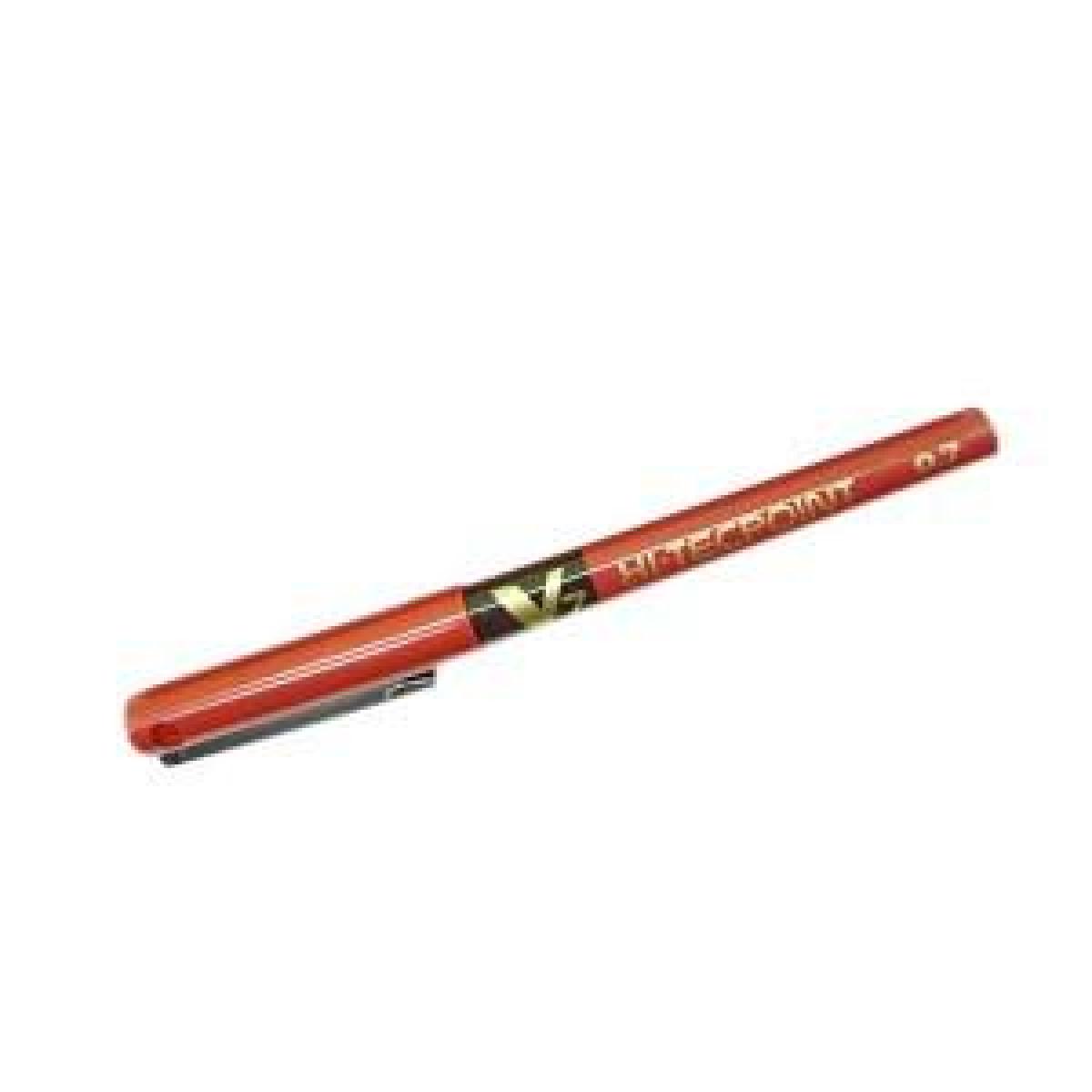 V7 Hi-Tecpoint Grip Pen 0.7 mm - Red