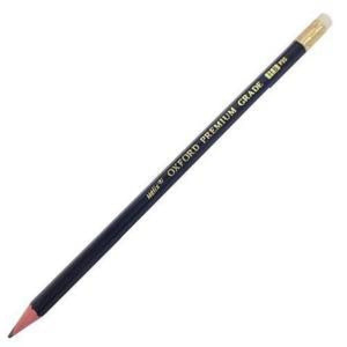 Oxford P35010 Eraser Tipped HB Pencil - x12