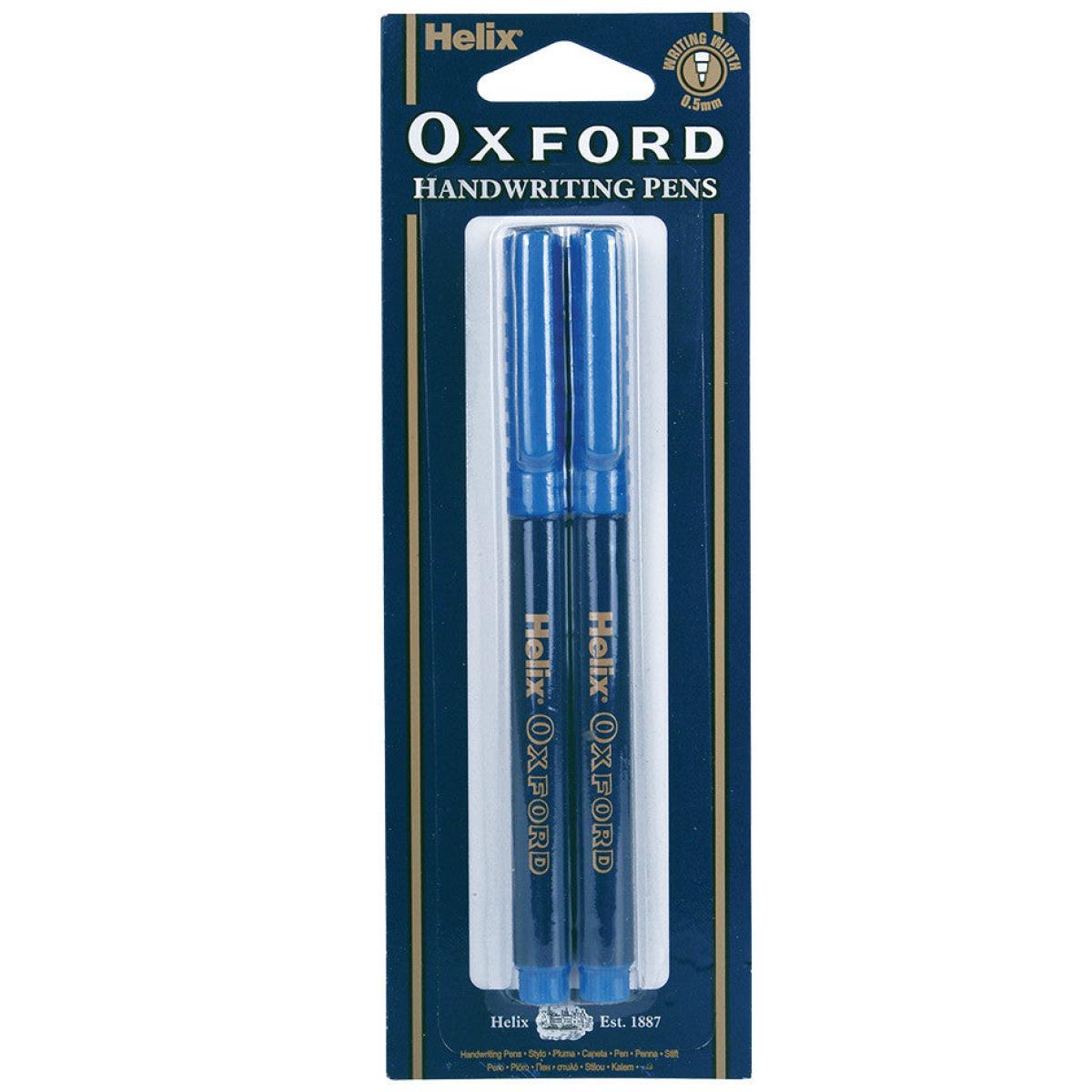 Oxford Hand Writing Pens x2