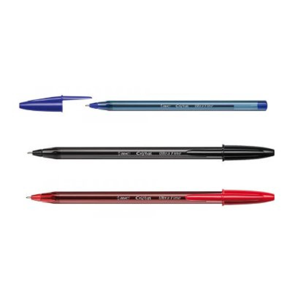 Ultra Fine Pen - Blue, Black, Red