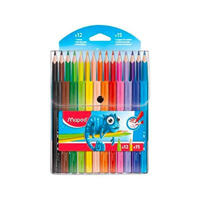 Felt Pens Ocean x12 + Pencils x15