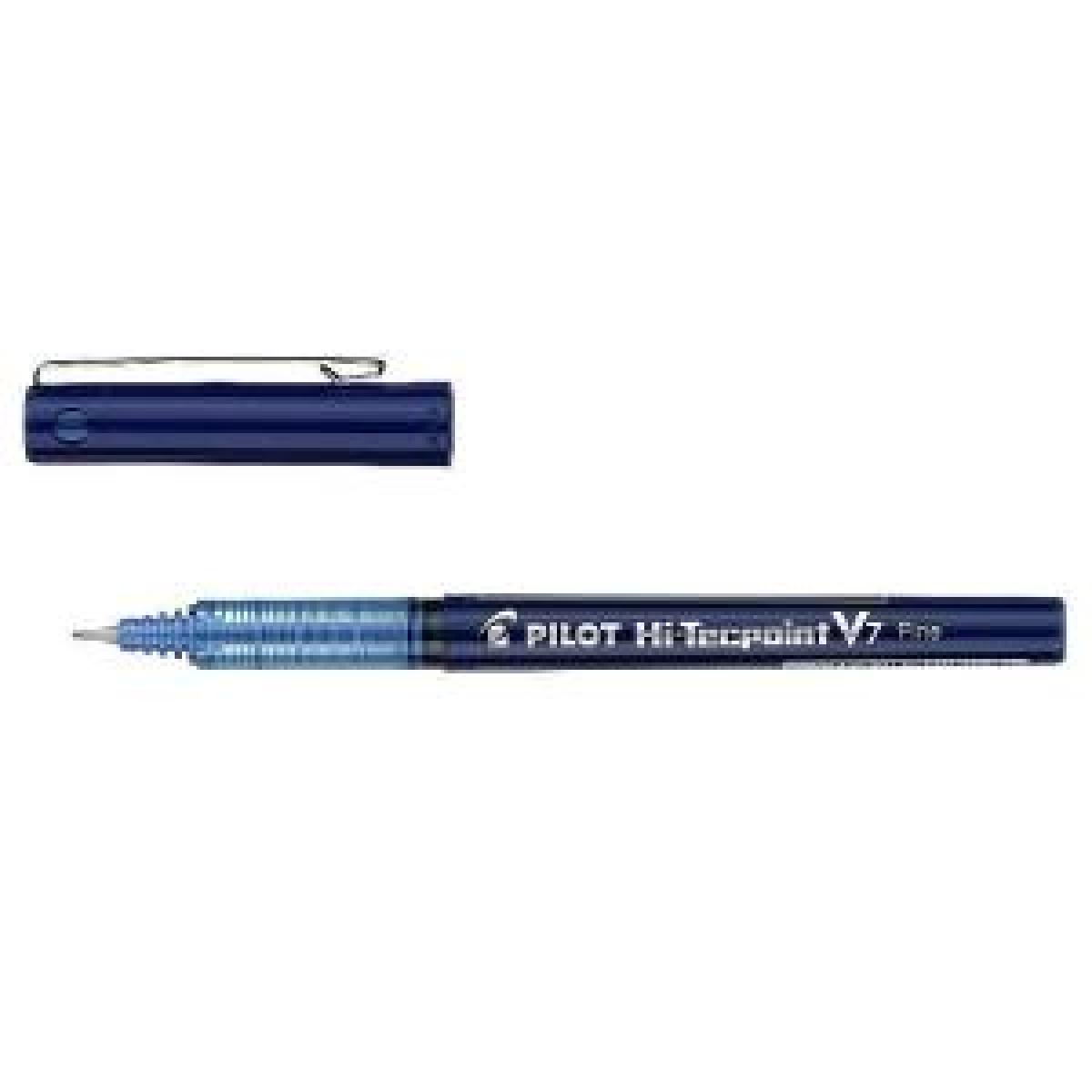 V7 Hi-Tecpoint Grip Pen 0.7 mm - Blue