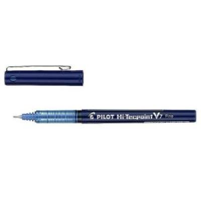 V7 Hi-Tecpoint Grip Pen 0.7 mm - Blue