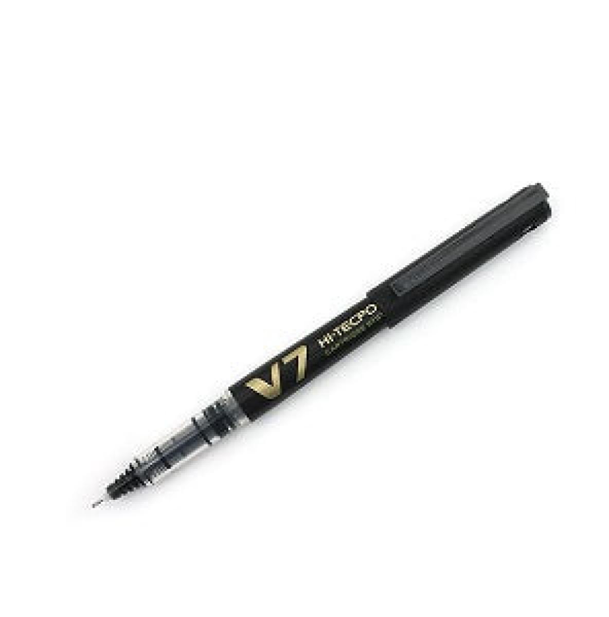 V7 Hi-Tecpoint Grip Pen 0.7 mm - Black