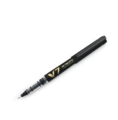 V7 Hi-Tecpoint Grip Pen 0.7 mm - Black