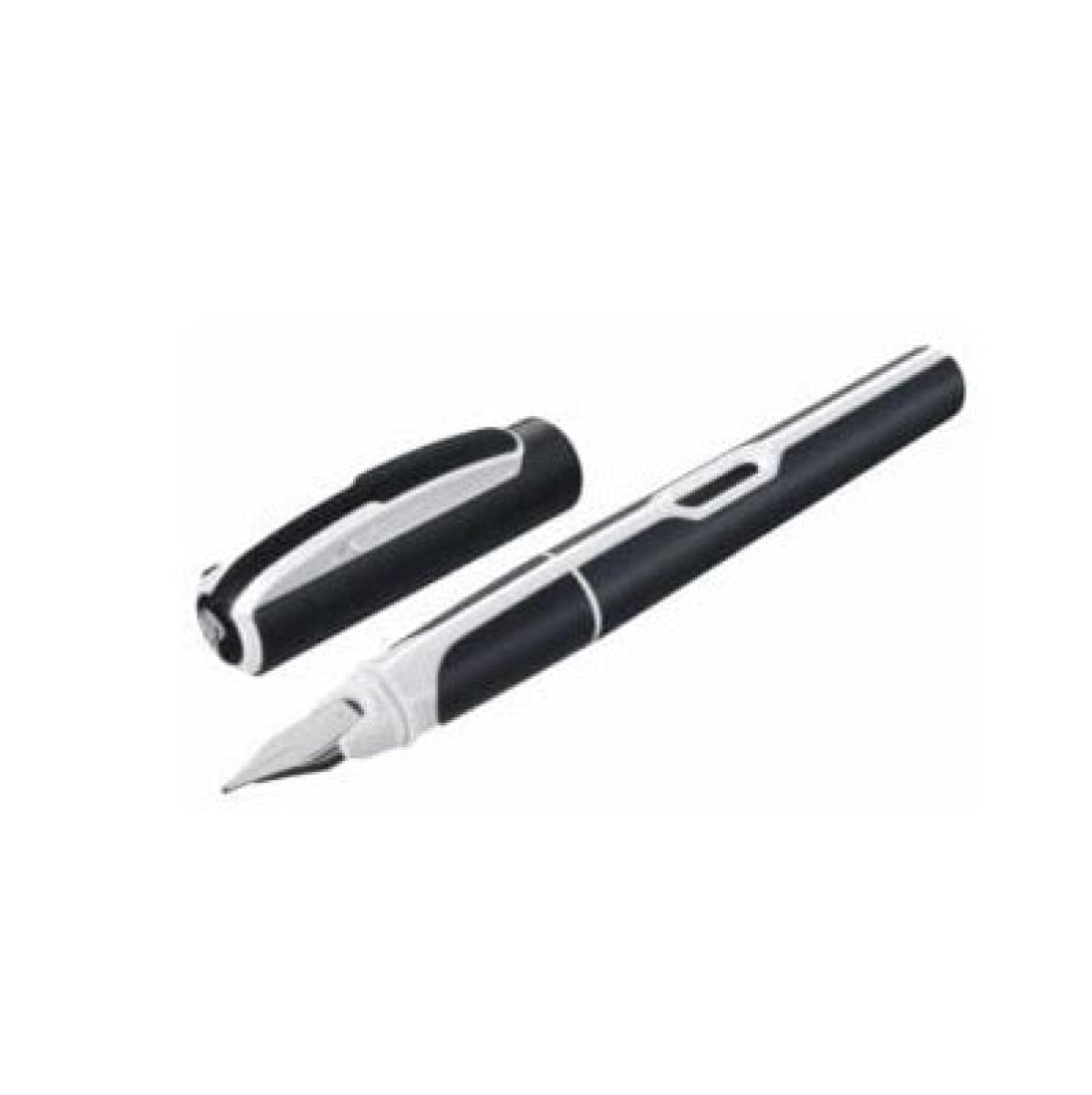 Style P59 (P57) Fountain Pen - Black & White