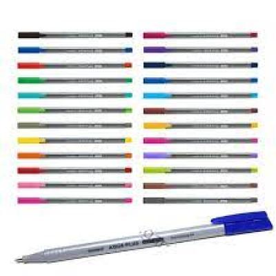 Aqua Plus Fineliner Live Colour Medium - Multi Colour