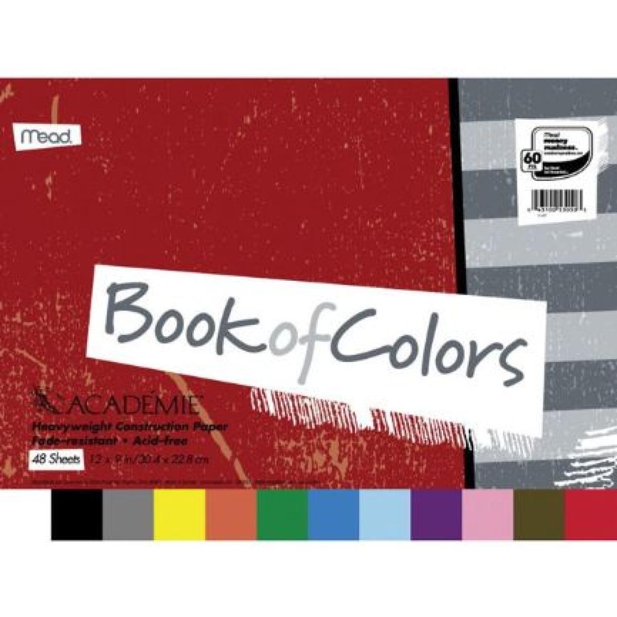 Academie Book Of Colours Heavyweight Paper 12 x 9 Inches -