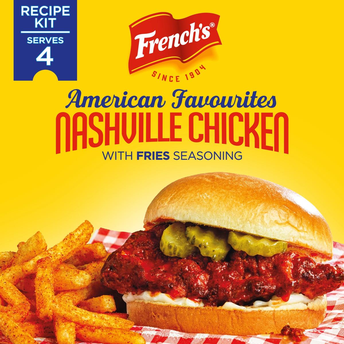 Nashville Chicken With Fries Seasoning Recipe Kit