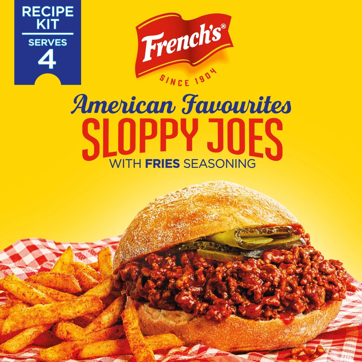 Sloppy Joes With Fries Seasoning Recipe Kit