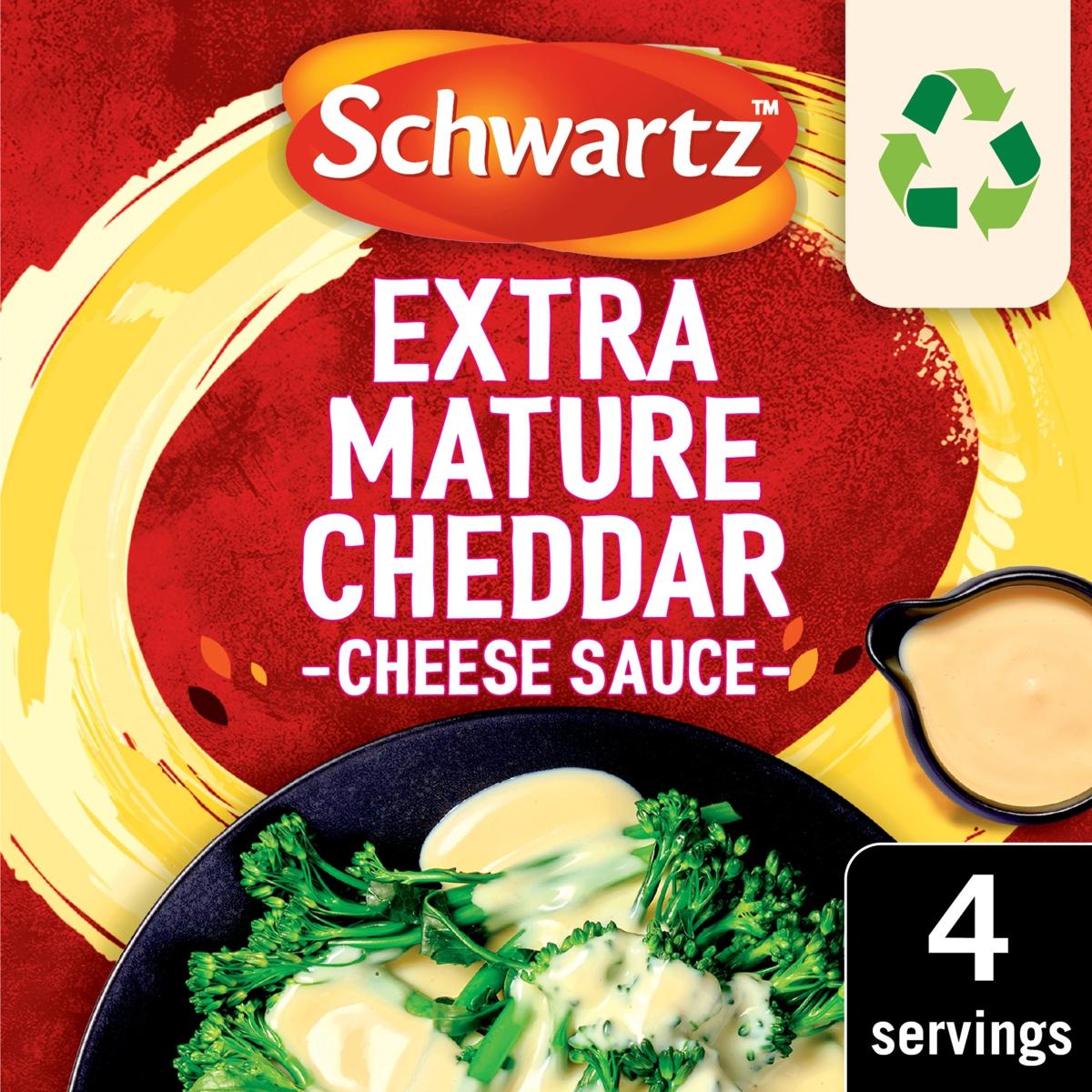 Extra Mature Cheddar Cheese Sauce Mix