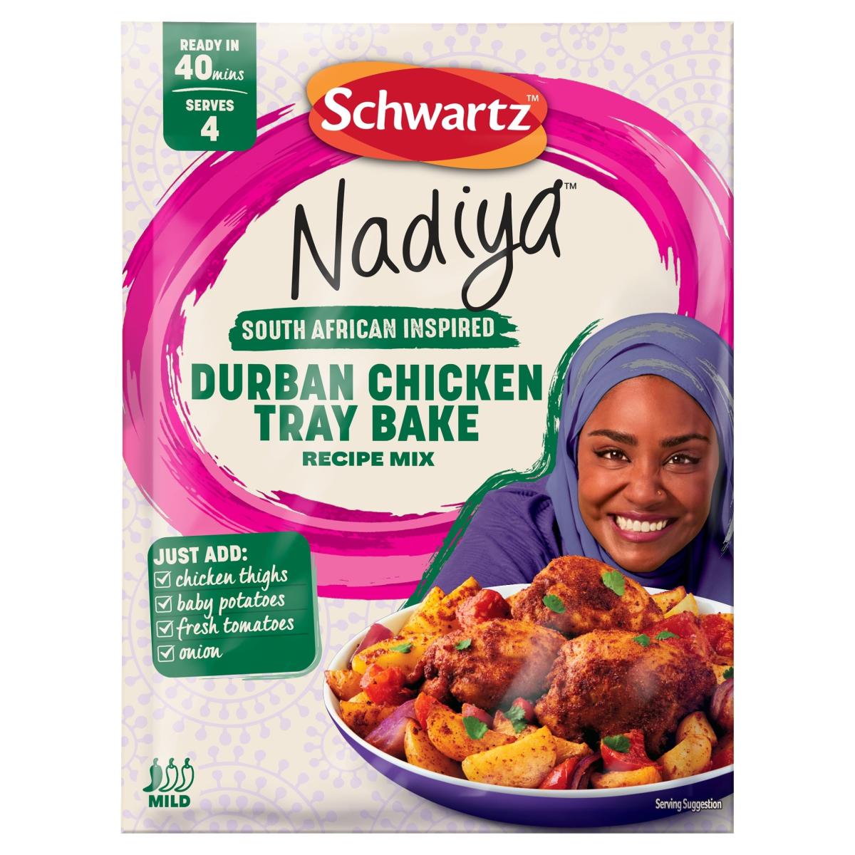 Nadiya Durban Chicken Tray Bake Recipe Mix