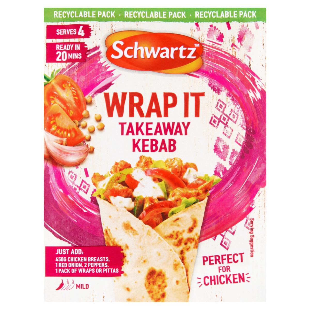 Wrap It Takeaway Kebab Recipe Mix