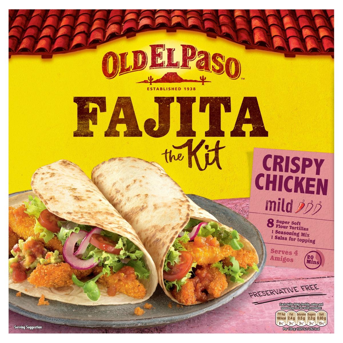 Crispy Chicken Fajita Kit