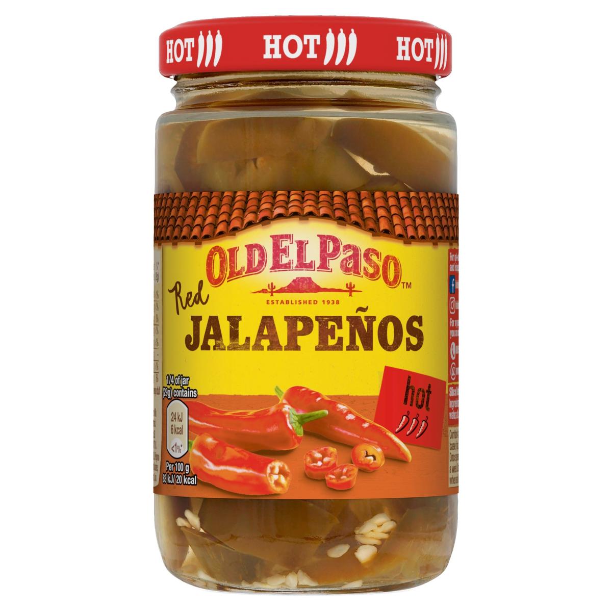 Sliced Red Jalapenos