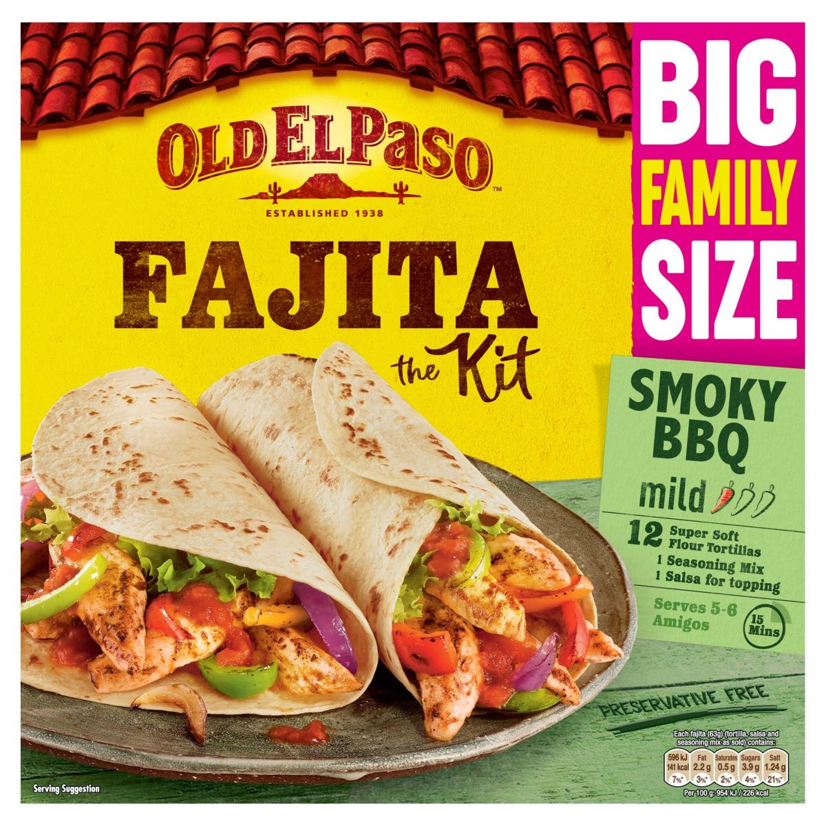 Smoky BBQ Family Fajita Kit