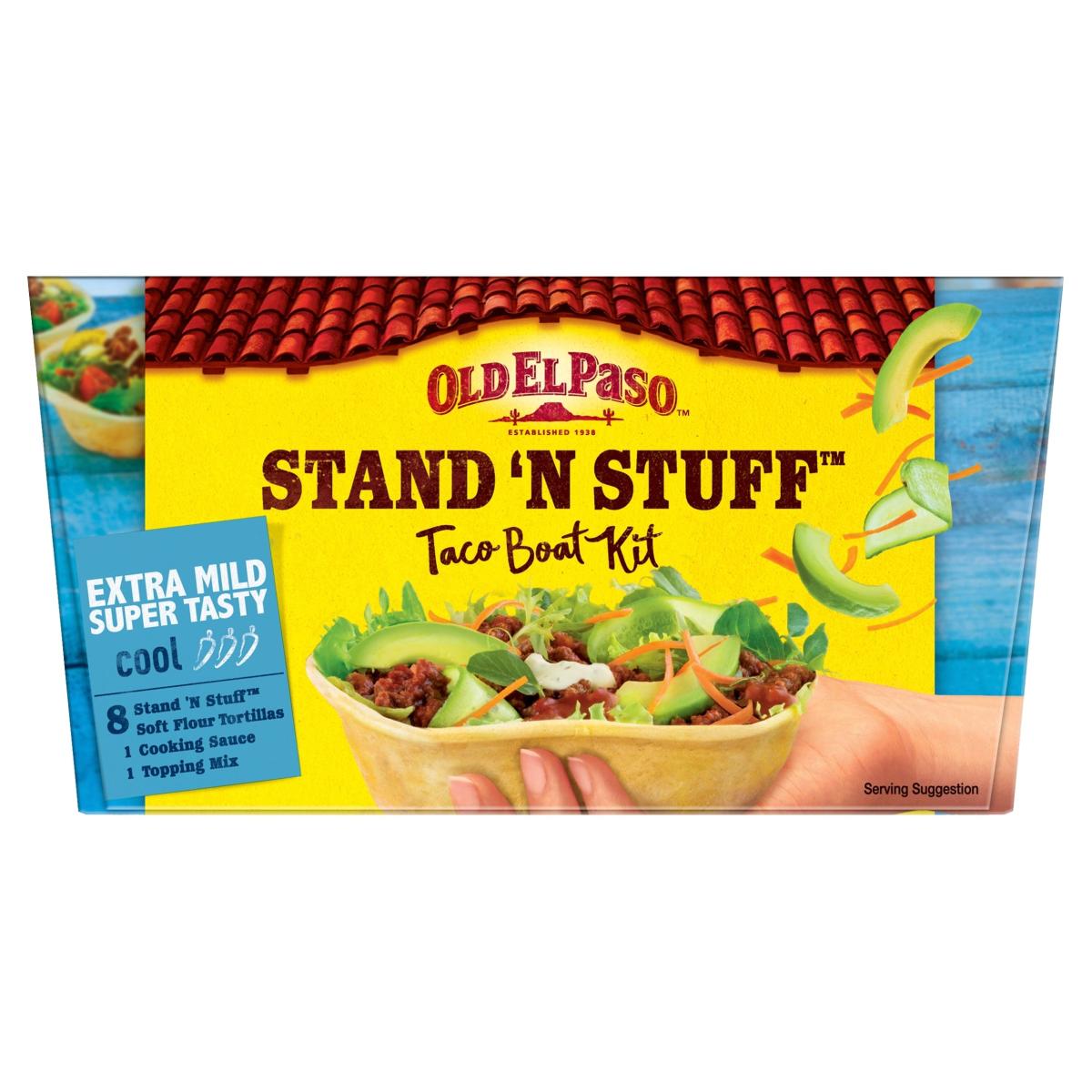 Stand 'N' Stuff Taco Boat Kit Extra Mild