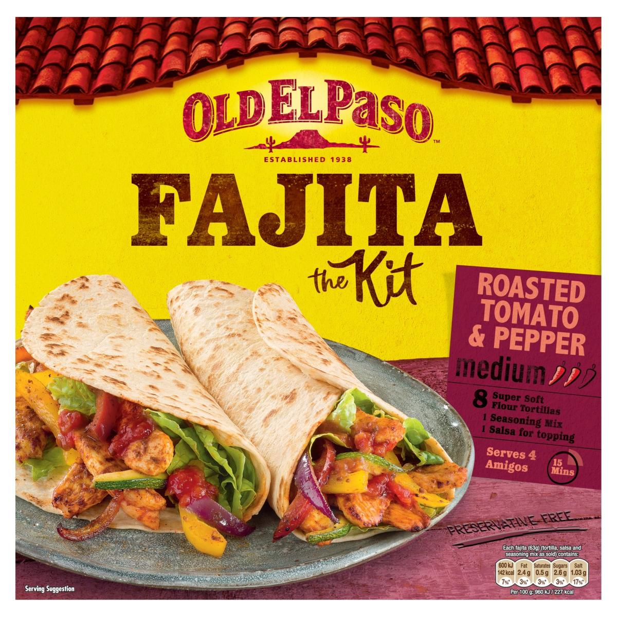 Tomato & Pepper Fajita Kit