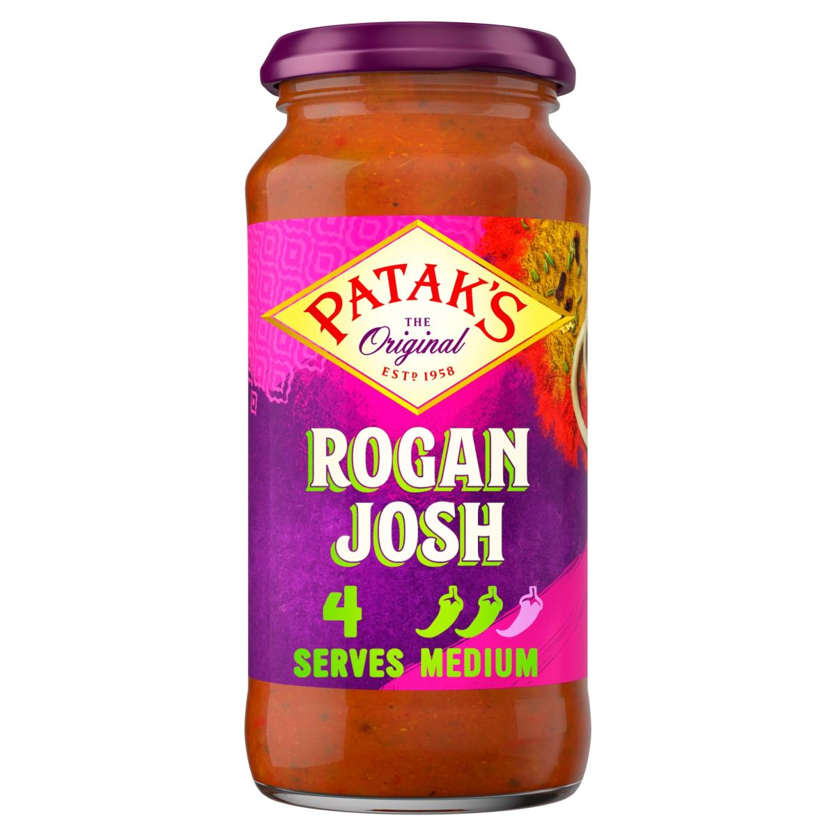 Rogan Josh Cooking Sauce Medium