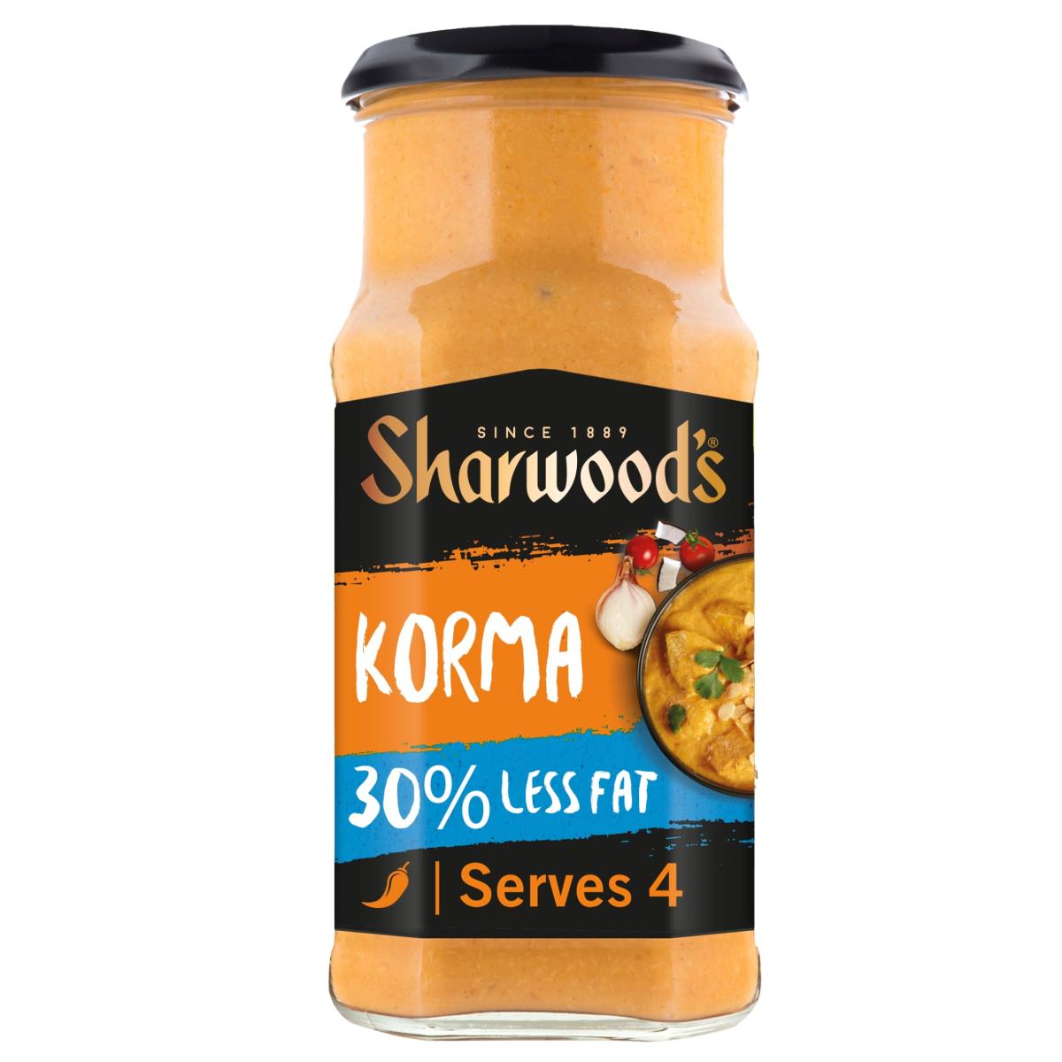 30% Less Fat Korma Curry Sauce