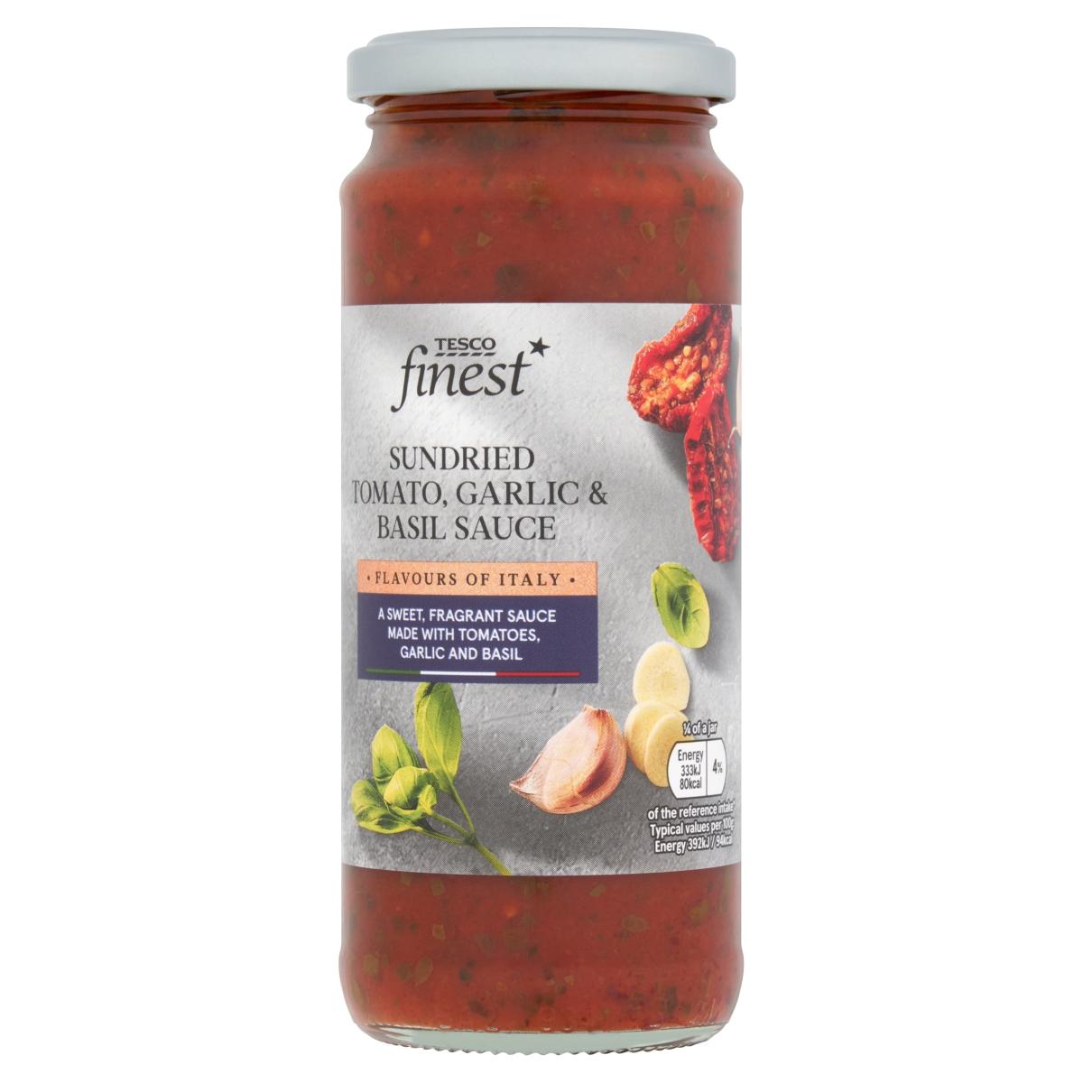 Finest Sun Dried Tomato Garlic & Basil Sauce