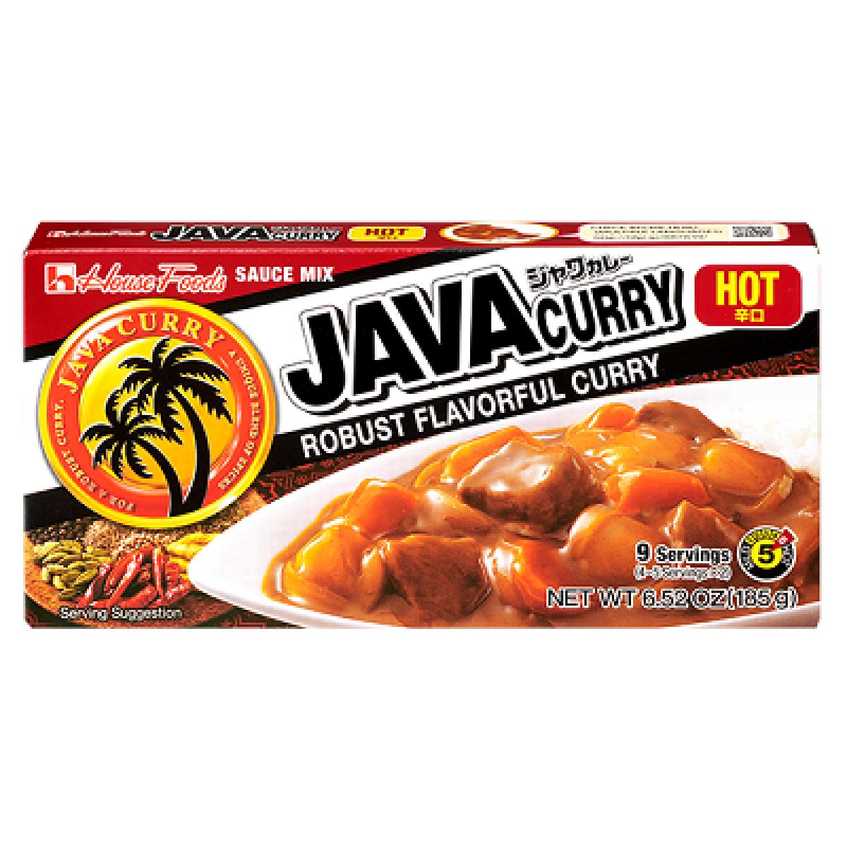 Java Curry Sauce Mix Hot