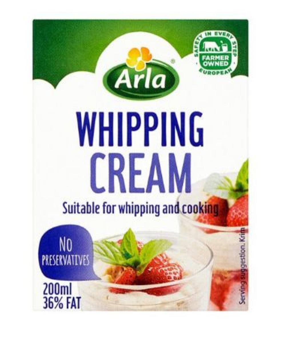 Whipping Cream UHT 36%