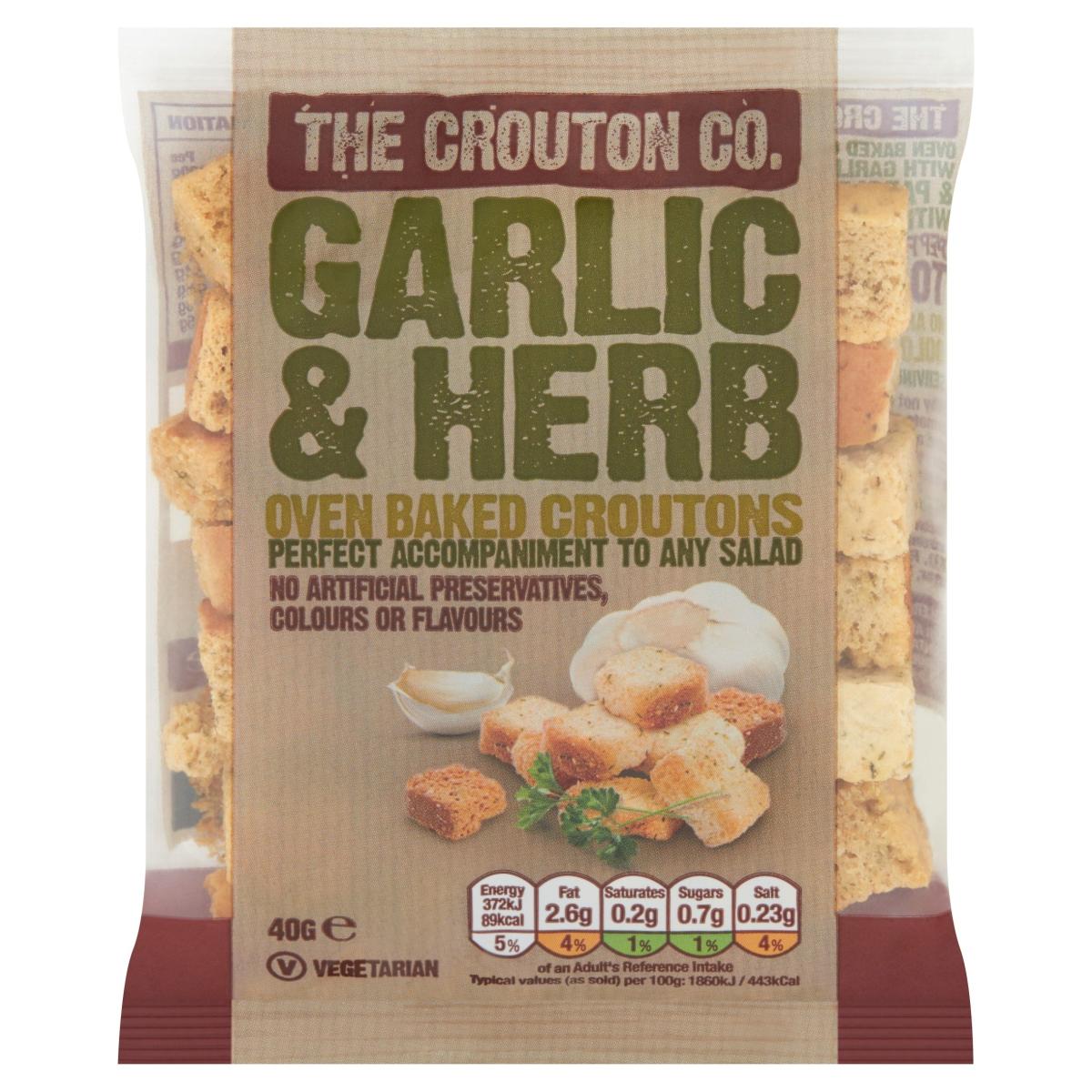 Garlic & Herb Croutons