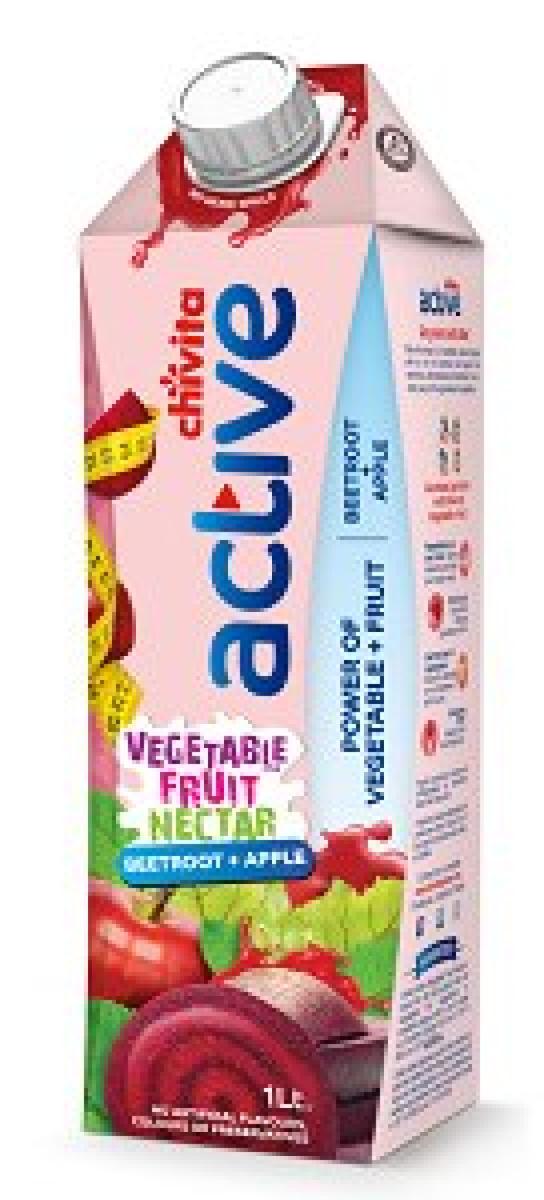 Chivita Active Vegetable Fruit Nectar Beetroot & Apple