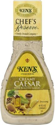 Creamy Caesar With Roasted Garlic Dressing