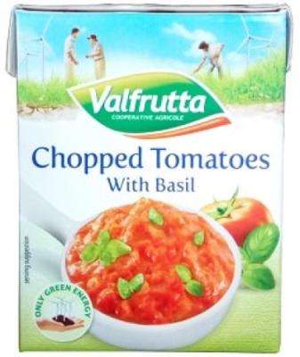 Chopped Tomatoes In Tomato Basil