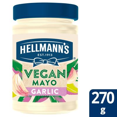 Vegan Garlic Mayonnaise Jar