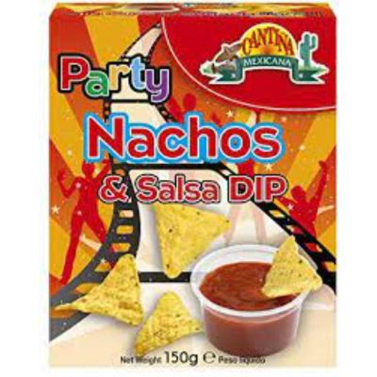 Party Nachos & Salsa Dip