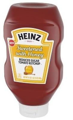 Reduced Sugar Tomato Ketchup Sweetened With Honey