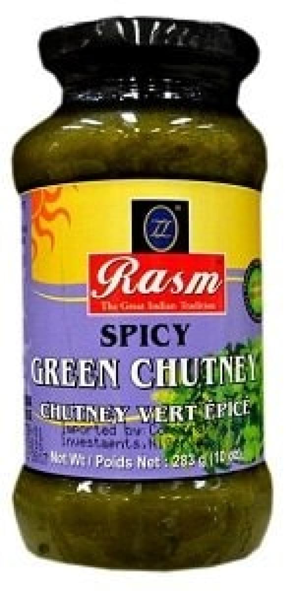 Spicy Green Chutney