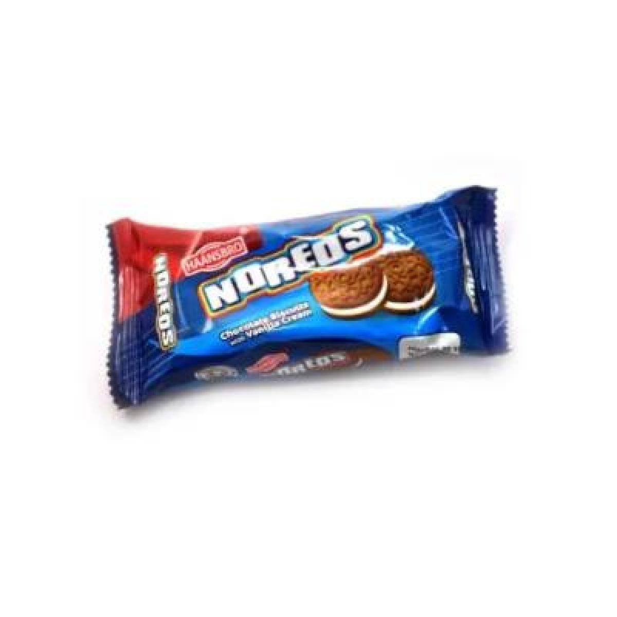 Noreos Chocolate Biscuit With Vanilla Cream