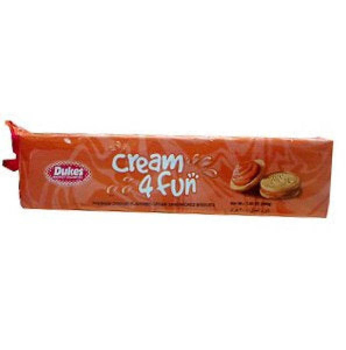 Cream Biscuits Orange