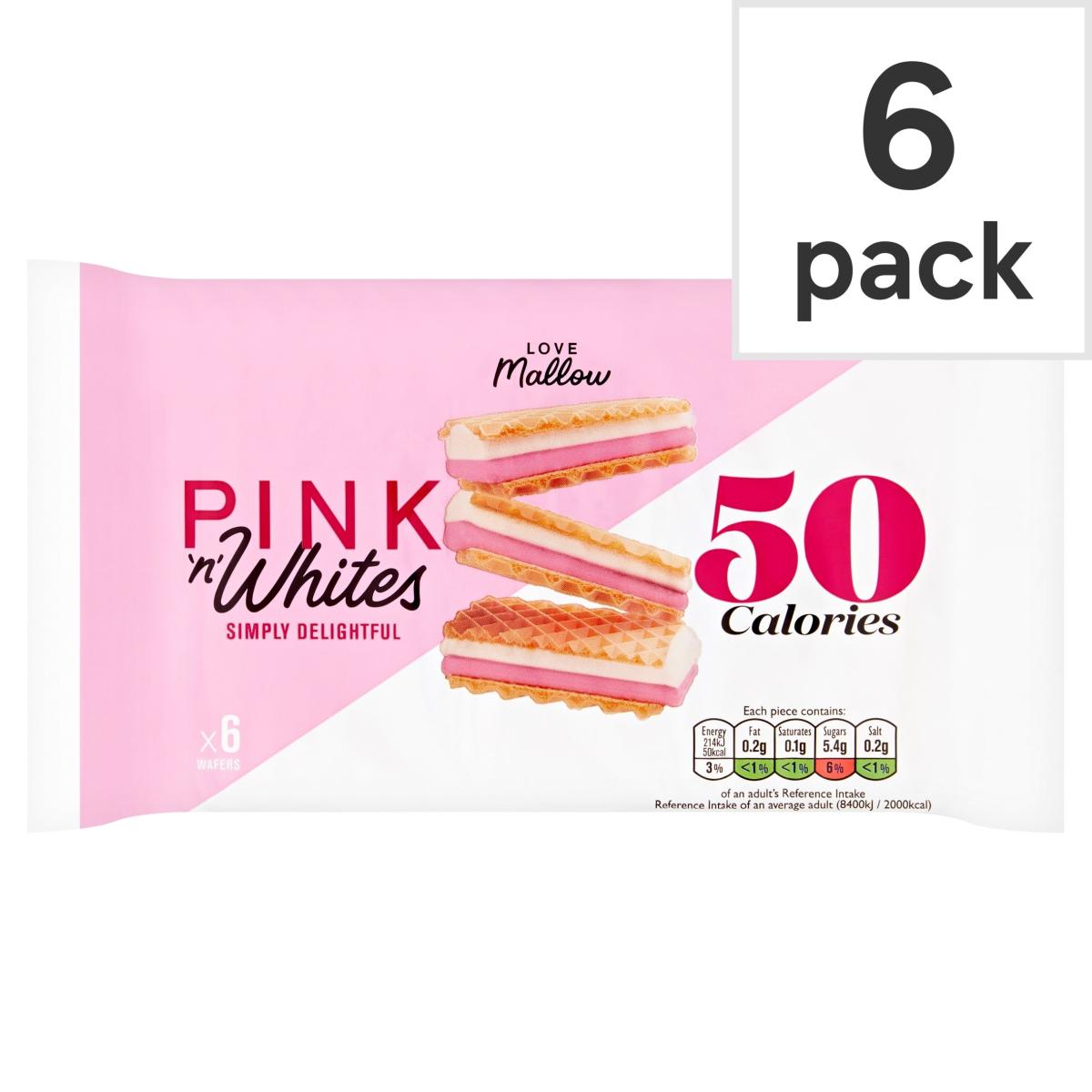 Pink & White Wafers
