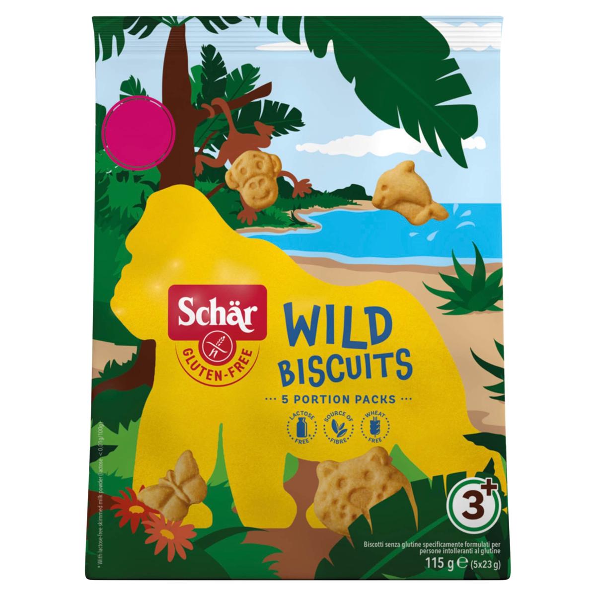 Dr Schar Gluten Free Wild Biscuits 3+ Years