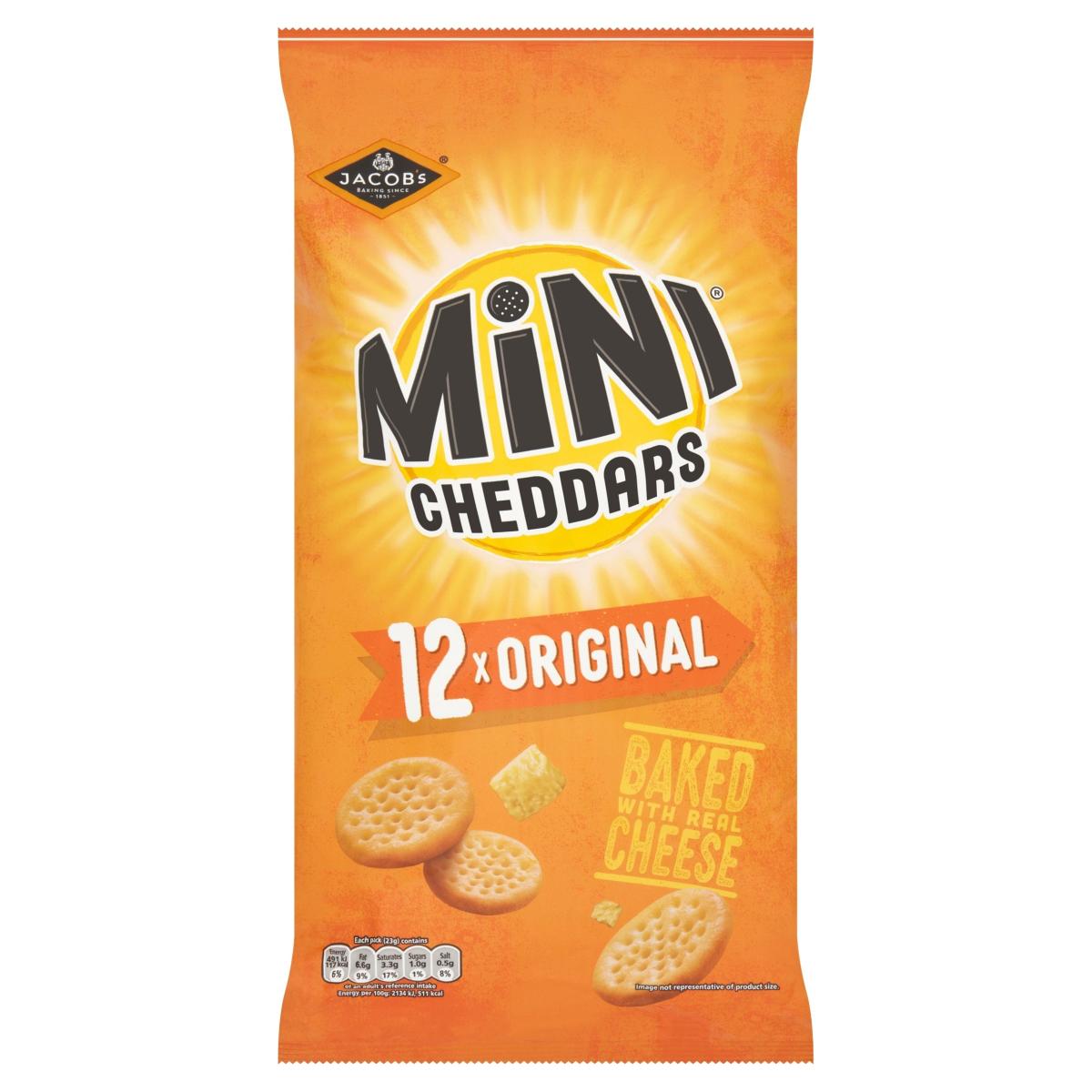 Mini Cheddars Original Multi-Pack Snacks